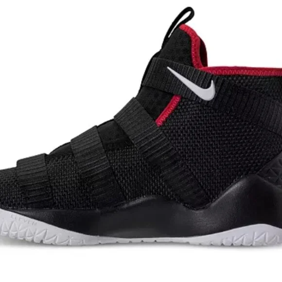 Nike Black Little Boys' LeBron Soldier 6c Basketball Sneakers from Finish Line